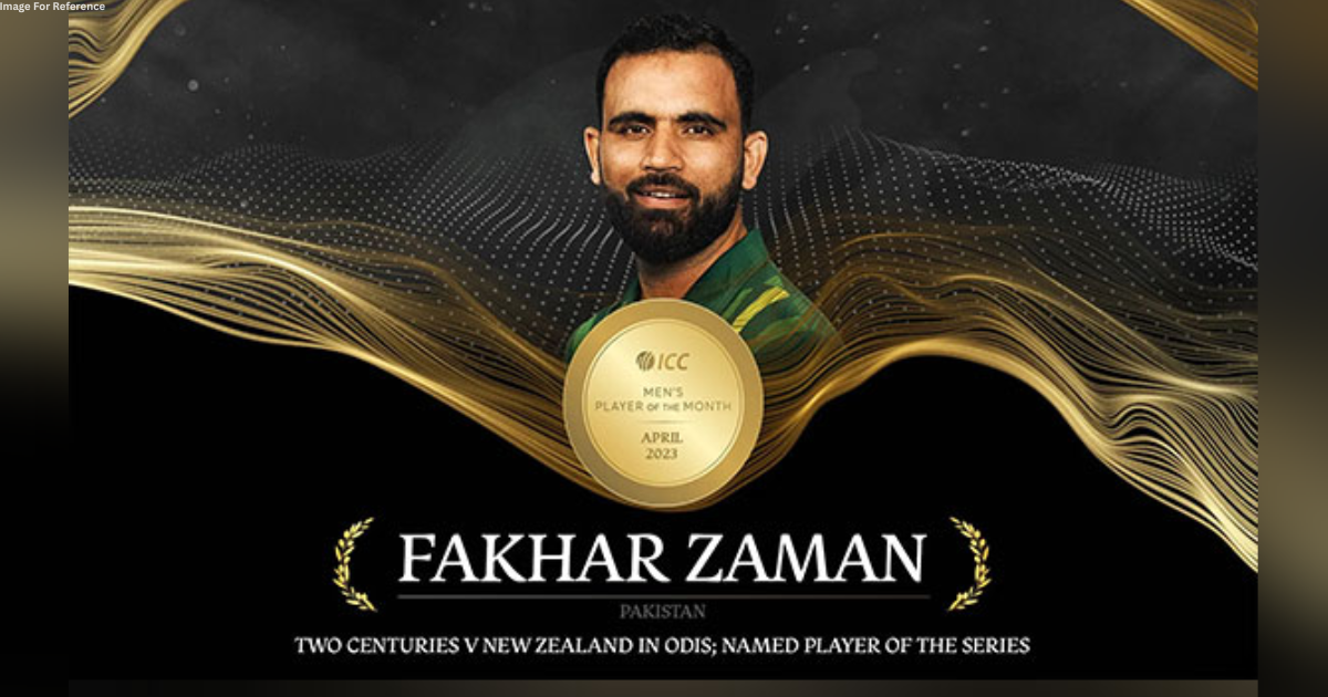 ICC name Fakhar Zaman as Men's Player of the Month for April 2023